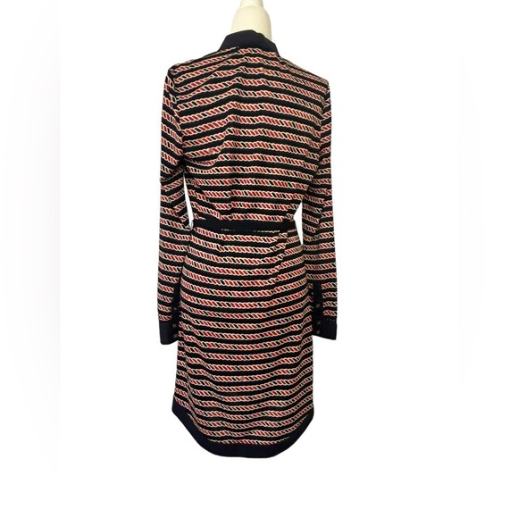 TORY BURCH Striped Mini Dress size: medium - Picture 3 of 11